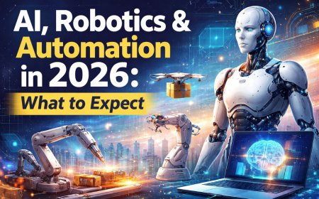 AI, Robotics & Automation in 2026: What’s Likely, What’s Not, and What Comes Next