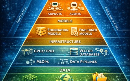 AI Stack Pyramid (2025 Edition) — Data, Infrastructure, Models, and Applications