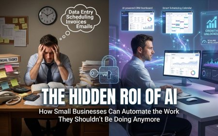 The Hidden ROI of AI: How Small Businesses Can Automate the Work They Shouldn’t Be Doing Anymore