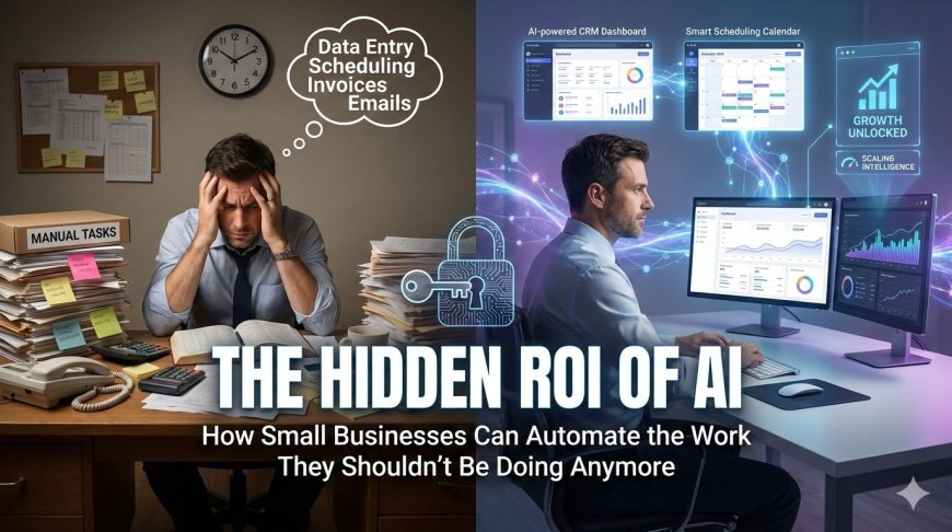 The Hidden ROI of AI: How Small Businesses Can Automate the Work They Shouldn’t Be Doing Anymore