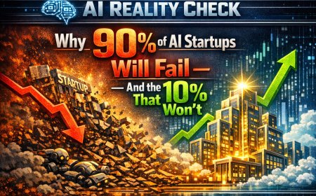 AI Reality Check: Why 90% of AI Startups Will Fail — And the 10% That Won’t