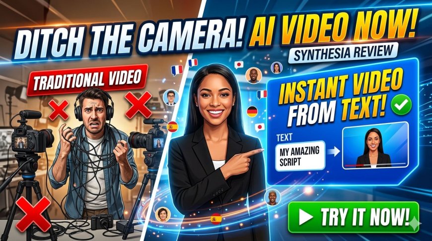 Stop Filming, Start Typing: How Synthesia is Killing Traditional Video Production